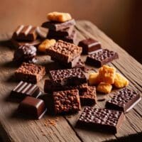 Chocolats croquants