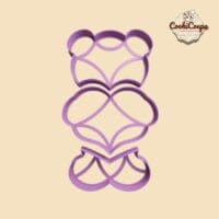 Emporte-pièce ours géométrique – CookiCoupe