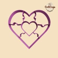 Emporte-pièce cœur souriant – CookiCoupe