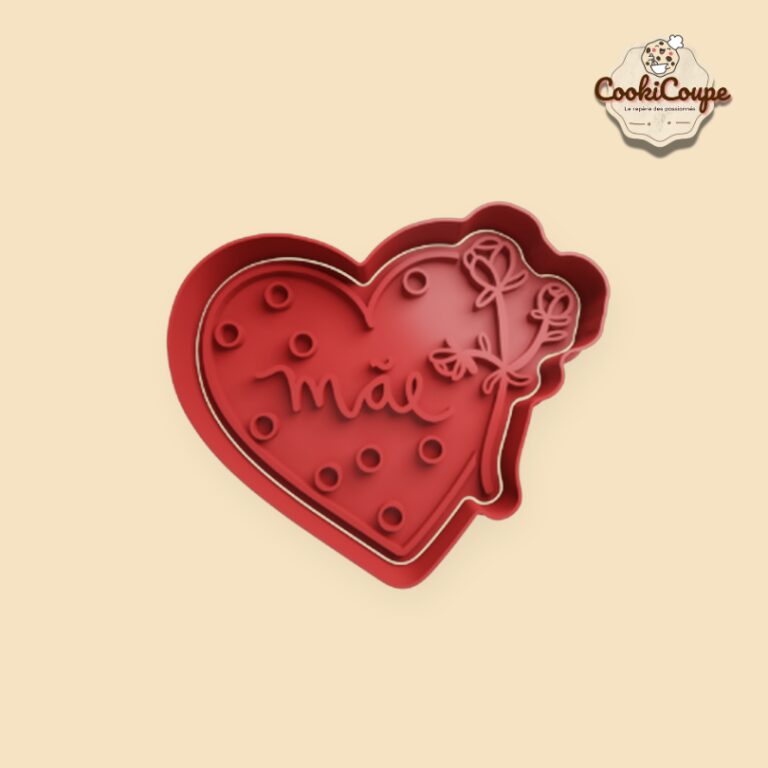 Atelier des Créations 21 Emporte-piece maman coeur