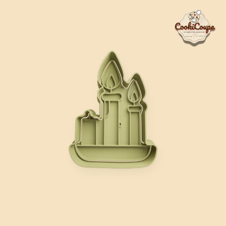 Emporte-pièce trio de bougies - catégorie Halloween