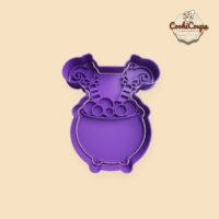 Emporte-pièce chaudron aux bottes de sorcière - catégorie Halloween