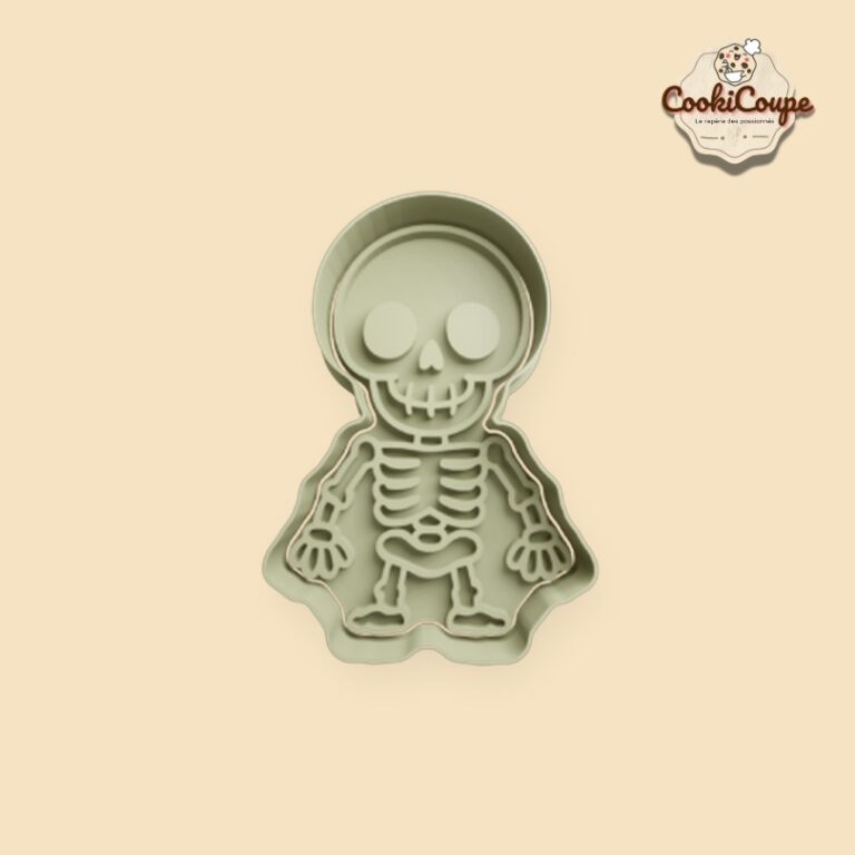 Emporte-pièce squelette à capuche - catégorie Halloween